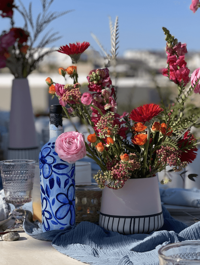 Custom Hand-Painted Wine Bottles 2